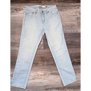 Christopher & Banks light wash denim stretch jeans in sz Women’s 6